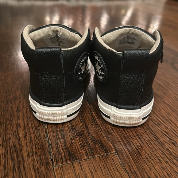 Converse Black Chuck Taylor All Star Mid Sneaker, size 11 - Picture 4 of 4